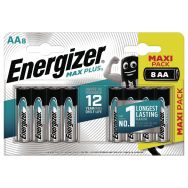 Lot de 8 Pile alcaline Max plus AA/LR6 FSB8
