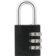 Lot de 9 Cadenas Combinaison 145-30mm Noir - Abus
