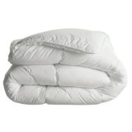 Lot de 9 couettes blanches 140x200cm lavable 40