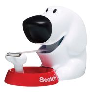Lot dévidoir scotch Chien avec rouleau adhesif Magic