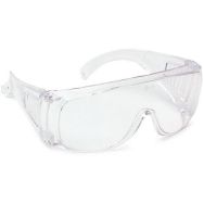 Lunettes de protection type visiteur avec écran incolore - 10 paires