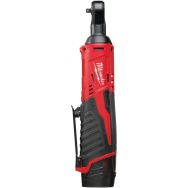 M12 IR-201B (1/4'') - Clef à cliquet 12V, 2,0Ah