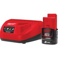 M12 PACKNRJ-201 - Pack NRJ 12V, 2,0 Ah  Red Lithium, système M12