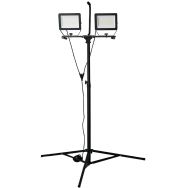 MINOS LED sur trépied 17 000 Lumen, câble 3m, IP65, Noir