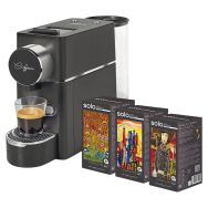 Machine à café S18B avec 54 dosettes noir-Polti Coffea