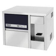 Machine à glaçons pleins 22 kg/24h, distributeur d'eau, condenseur eau- BR 18 CN