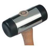 Maillet embout plastique diamètre 35mm manche frêne