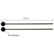 Mailloches carillon/notes separees noires-Fuzeau