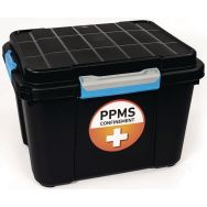 Mallette de secours confinement PPMS 150 personnes avec talkie walkie-Securimed