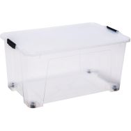 Malle de rangement de 110L avec roulettes - sundis