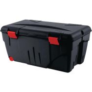 Malle plastique 110 Litres noire