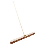 Manche en bois 1m40 et balai coco 1m20 - Manutan