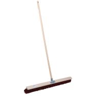 Manche en bois et balai poils synthétiques 1m - Manutan Expert