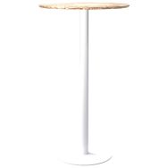 Mange-debout Cicero rond balt/acier - EA Instead