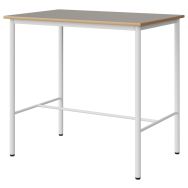 Mange-debout Malibu 120x80 cm - stratifié chant alaisé - Manutan Expert
