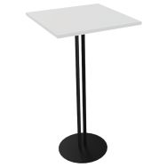 Mange debout ROXANE 60 x 60 cm stratifié/acier