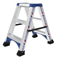 Marchepied double accès Alpha, Nb de marches (plate-forme incluse) : 3