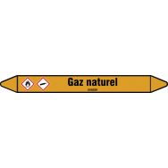 Marquage tuyauterie Gaz