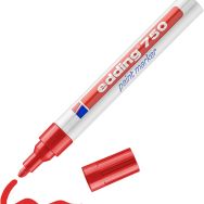 Marqueur Peinture E750 Rouge Pointe 2- 4 mm