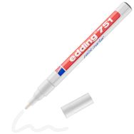 Marqueur Peinture E 751 Blanc Trait Largeur 1 A 2 mm