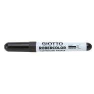 Marqueur Robercolor Giotto pointe biseautée effaçable à sec - noir