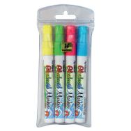 Marqueur effaçable pour tableaux en verre - Pochette de 4