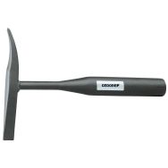 Marteau piqueur de soudage avec manche en acier tubulaire, 400 g
