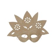 Masque fleur 9x23x22cm (Lot de 4)