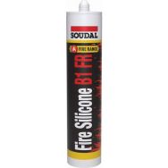 Mastic FIRE SILICONE B1 FR blanc 300 ml