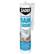 Mastic bain/cuisine 280ml translucide