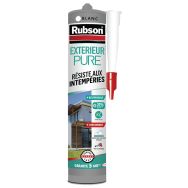 Mastic silicone PURE extérieur 280 ml - Rubson