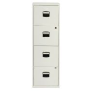 Maxi classeur 4 tiroirs A4 gris lxpxh : 413x40x132cm