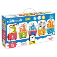 Maxi puzzle train des nombres