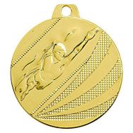 Médaille - natation - or - 40 mm