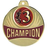 Médaille 3ème - champion - 50mm
