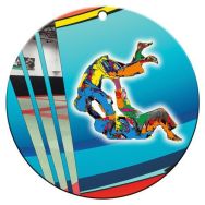 Médaille céramique - judo - 70mm