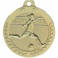 Médaille foot or - 40mm