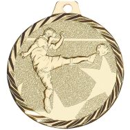 Médaille foot or - 50mm