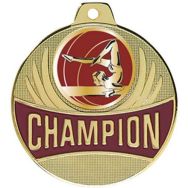 Médaille gym femme - champion - 50mm