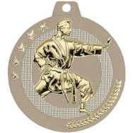 Médaille judo sable et or - highlight - 50mm