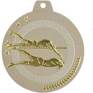 Médaille natation - highlight - 50mm