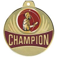 Médaille tennis table - champion - 50mm