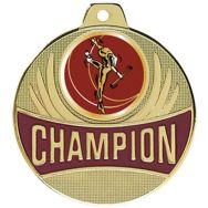 Médaille twirling - champion - 50mm