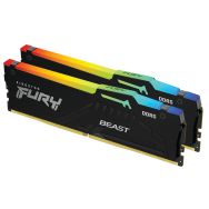Mémoire RAM FURY Beast RGB DIMM DDR5 2x8Go CL36 on-die ECC - Kingston
