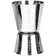 Mesure à alcool 2 et 4 cl en acier inoxydable