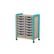 Meuble 2 colonnes 16 casiers Lili