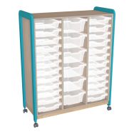 Meuble 3 colonnes 24+6 casiers Lili