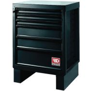 Meuble Bas 6 Tiroirs Noir - Rws