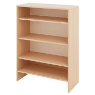 Meuble Basik 3 étagères 84 x 39 x 112 cm - hêtre