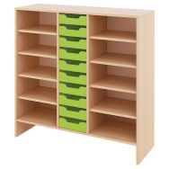 Meuble Basik 4 à 12 tiroirs carton